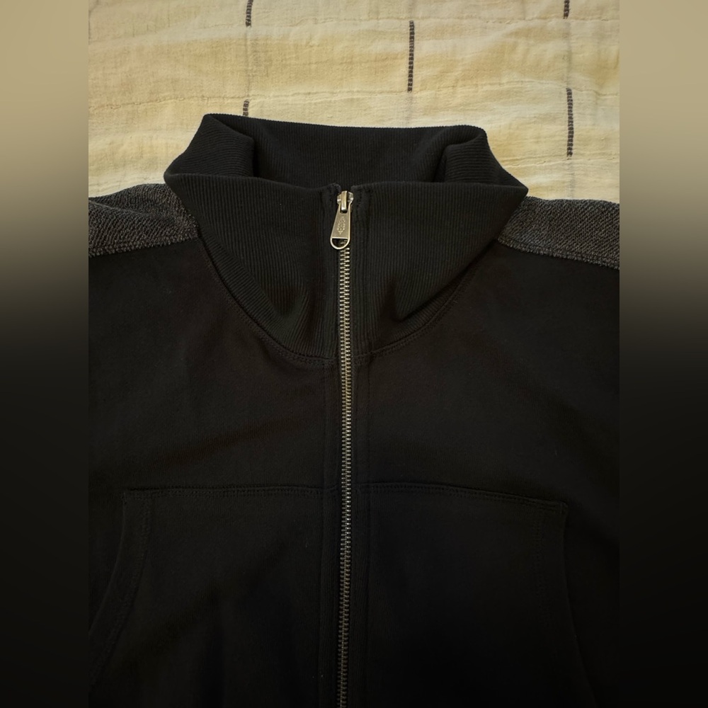 FP Movement Black High Jump Oversize Terry Zip-Up Track Jacket XS - Picture 14 of 16